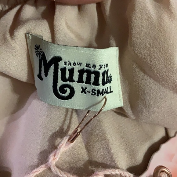 Show Me Your MuMu Heather Halter Dusty Blush Crisp - Picture 7 of 11